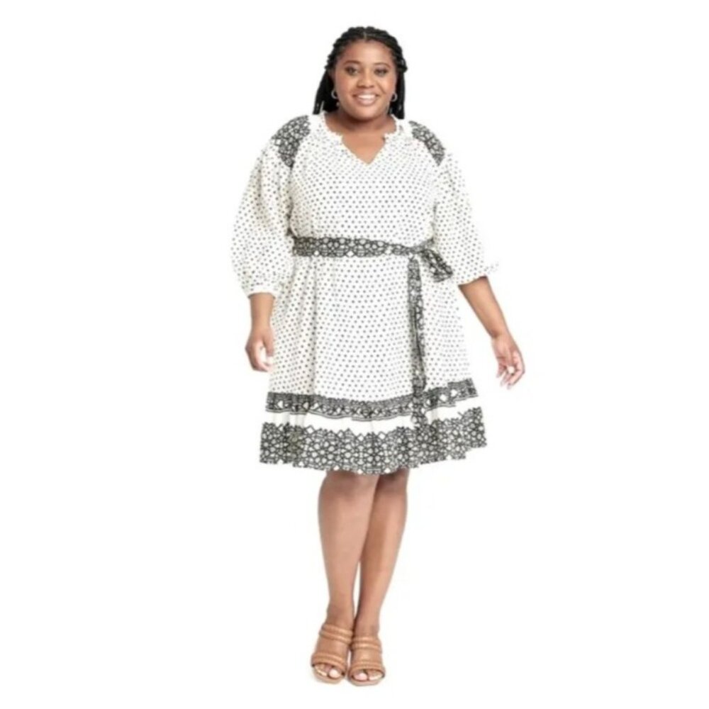 Knox Rose Polka Dot Midi Dress